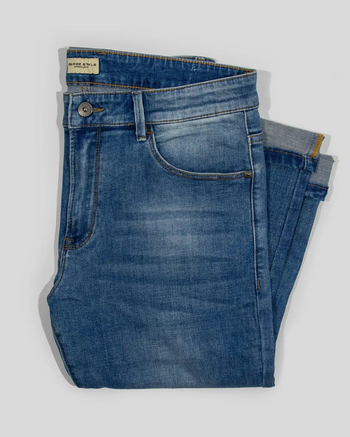 Slim-fit stretch jeans